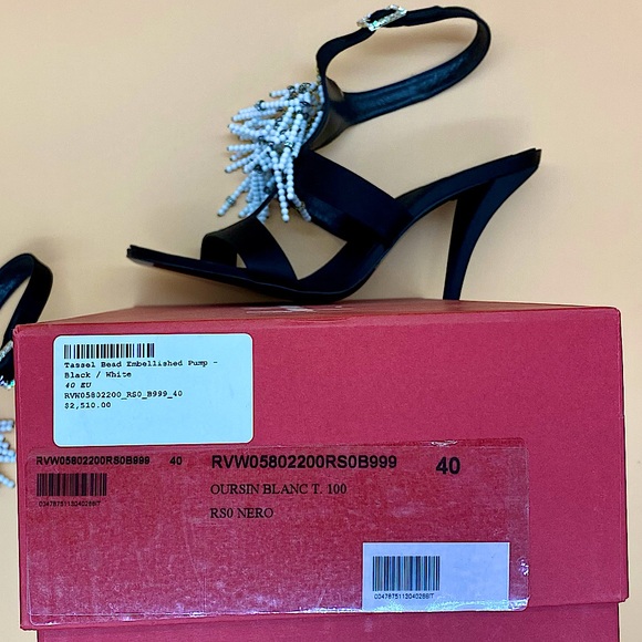 Roger Vivier Tassel Bead Embellished Pump size 40 - Picture 7 of 7